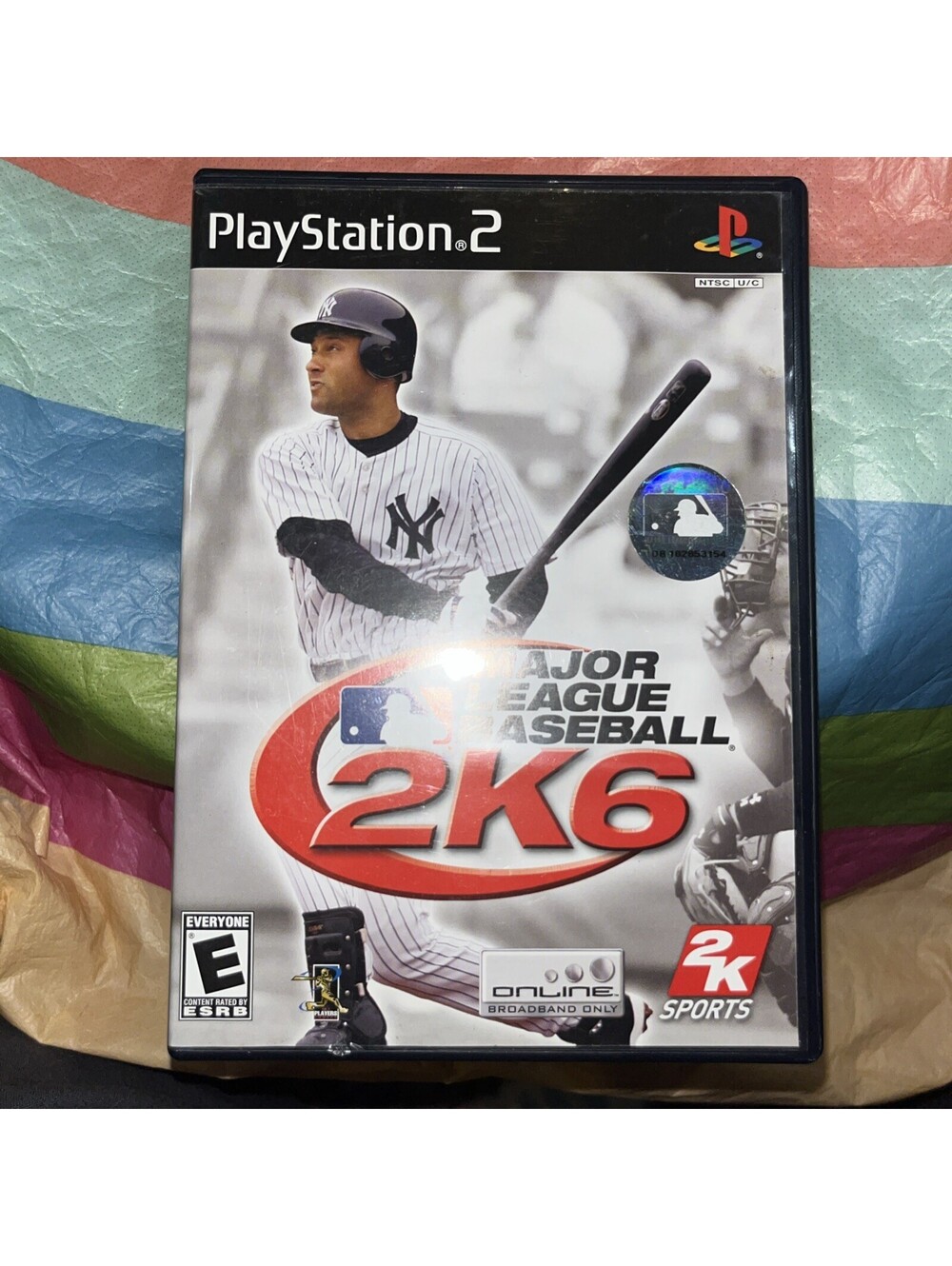 Major League Baseball 2K6 (Sony PlayStation 2, 2006) Tested. No Manual. See Pics